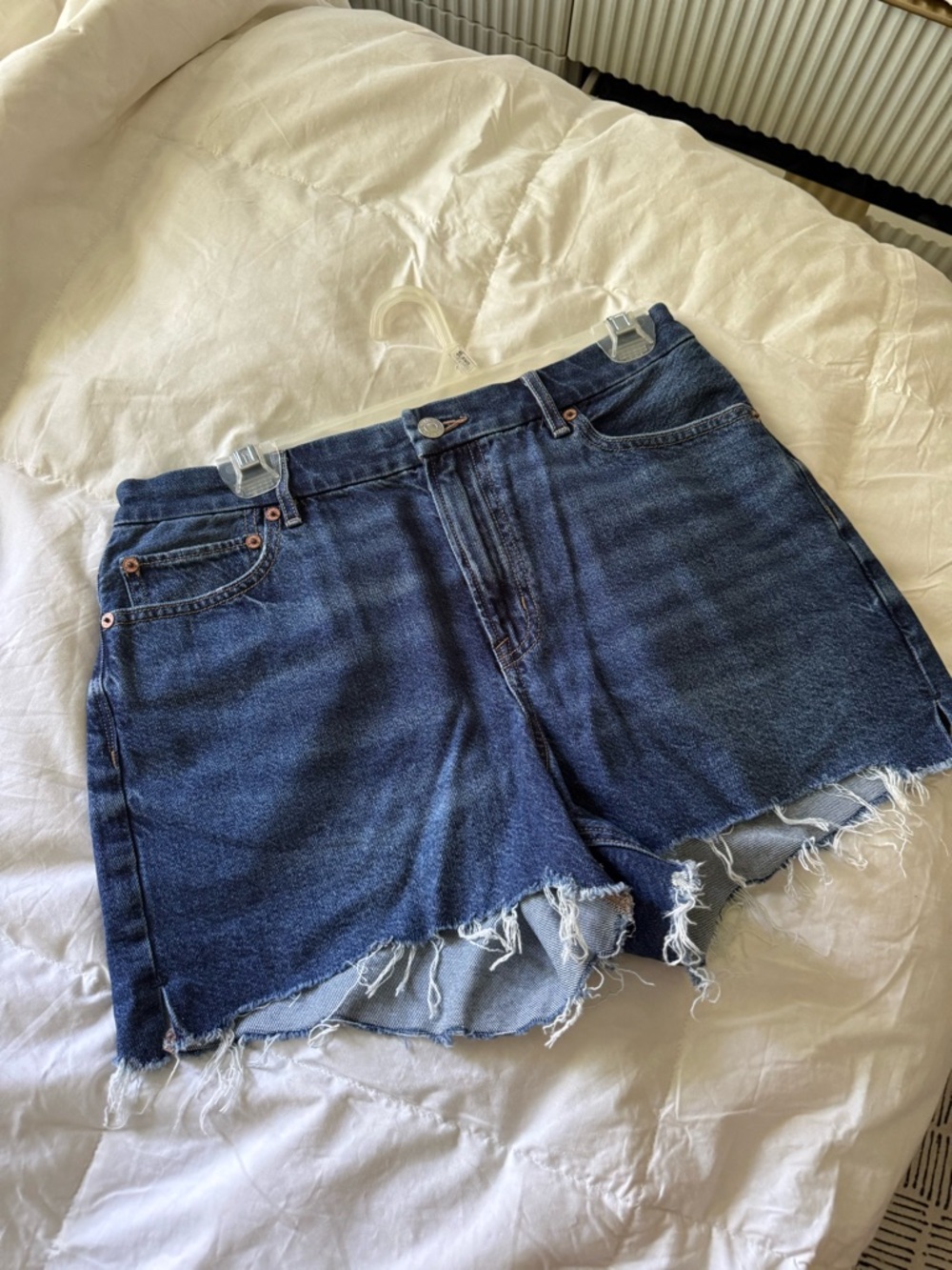 American Eagle Outfitters curvy relaxed  Denim Shorts - Picture 8 of 13